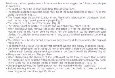 硬質合金木工圓鋸片正確使用六點注意事項