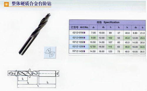 整體硬質合金臺階鉆
