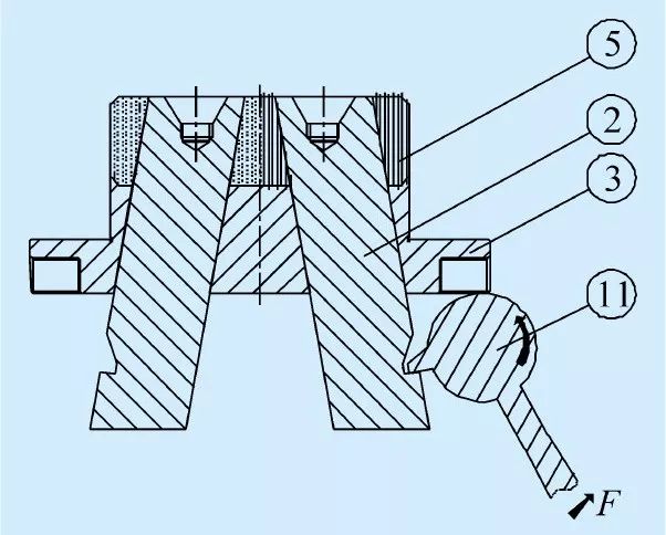 雙斜孔異形硬質(zhì)合金產(chǎn)品直接壓制成型模具的設(shè)計